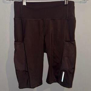 REI COOp Shorts Womens Small Brown Active Pursuits Elastic Waist Cargo Running